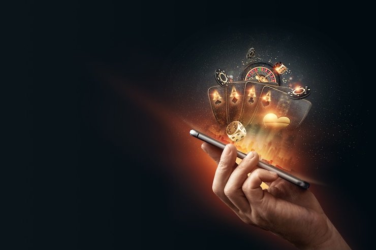 Pengguna mobile membaca batas dana hiburan